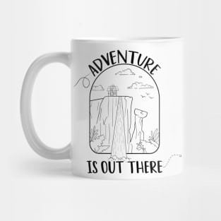 Movie Inspired Adventure Is Out There Minimalistic Paradise Falls Mug